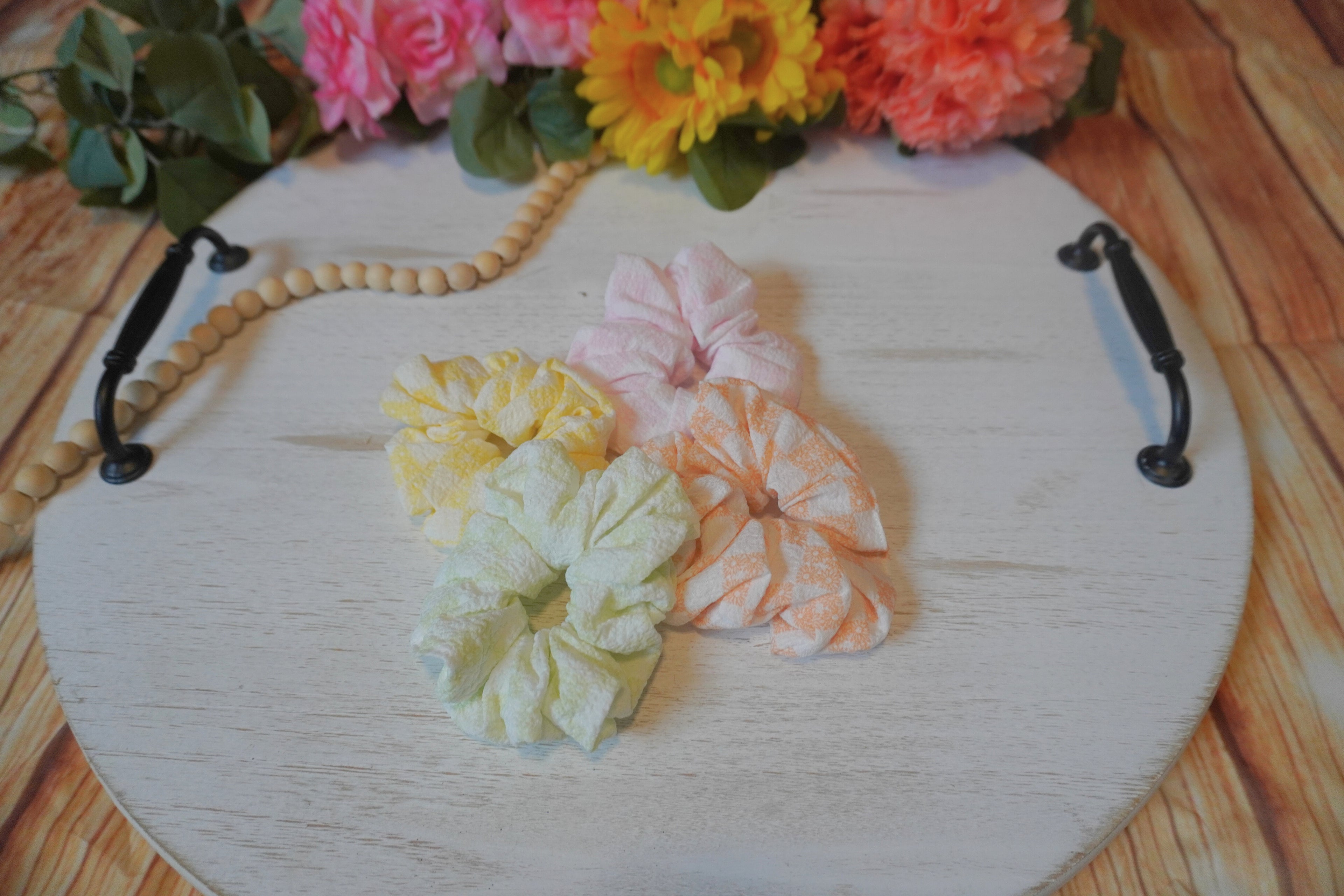 CHIFFON PASTEL SCRUNCHIES