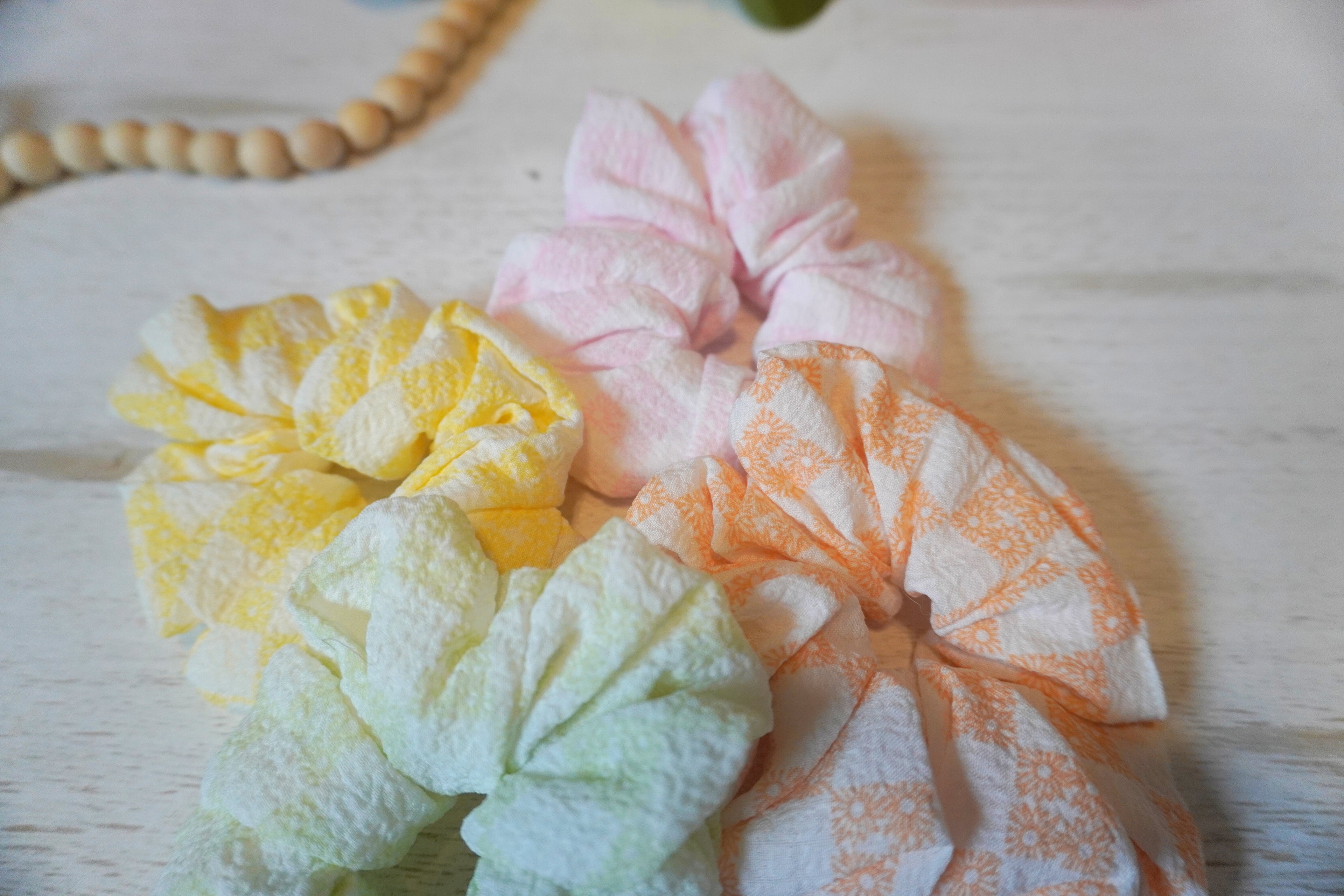 CHIFFON PASTEL SCRUNCHIES