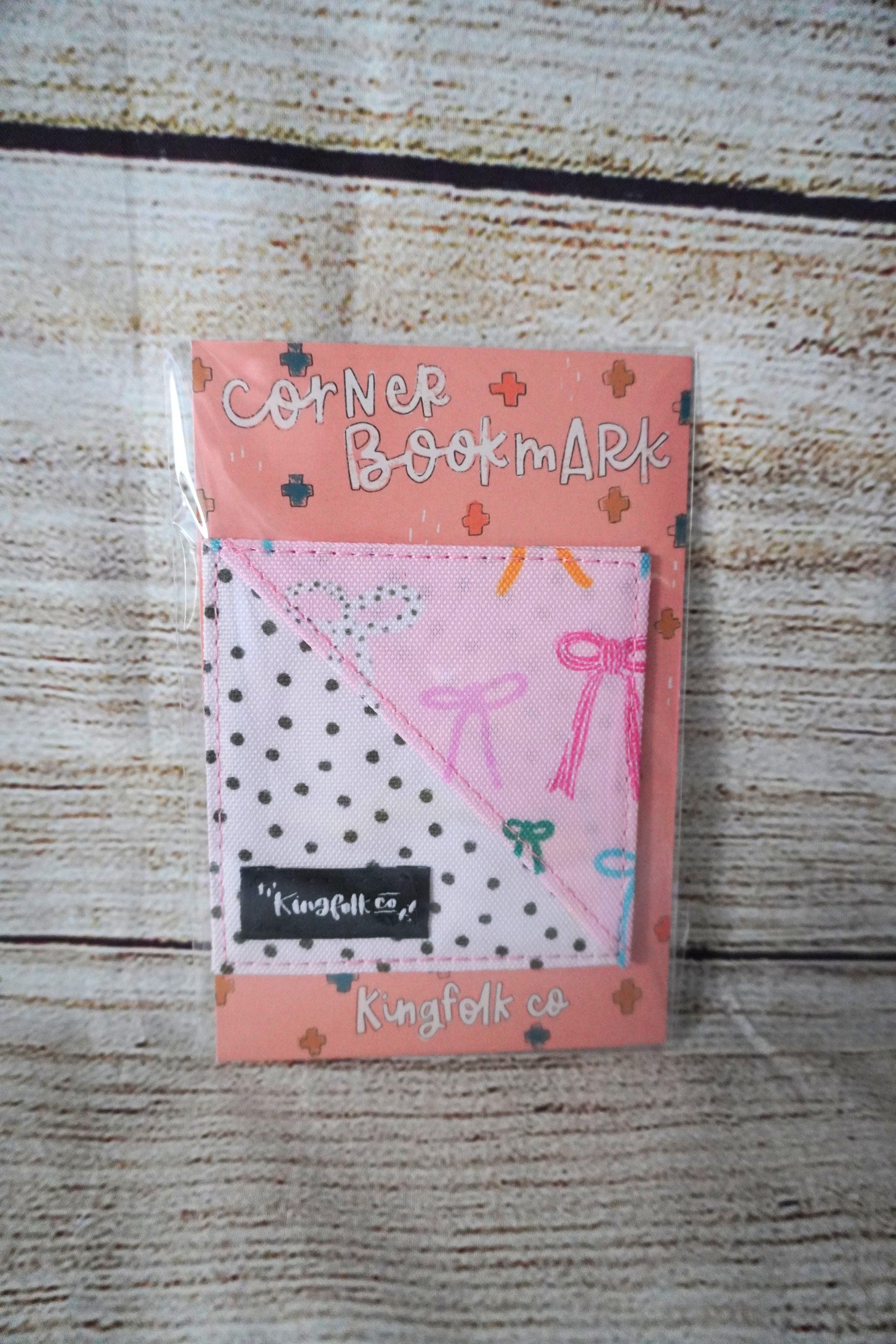 Beautiful Bows Corner Bookmark