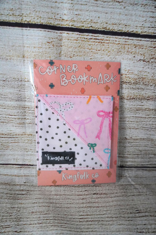 Beautiful Bows Corner Bookmark