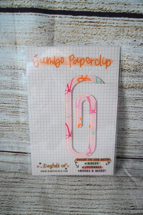 Beautiful Bows Jumbo Paperclip